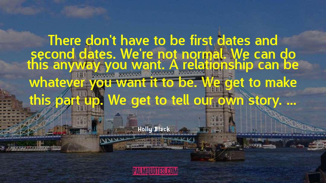 First Dates quotes by Holly Black