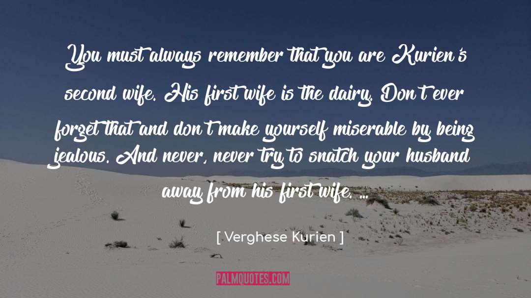 First Diwali With Wife quotes by Verghese Kurien