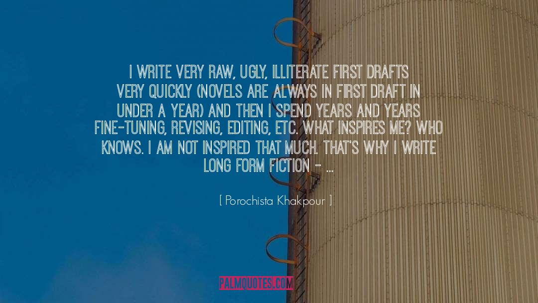 First Draft quotes by Porochista Khakpour