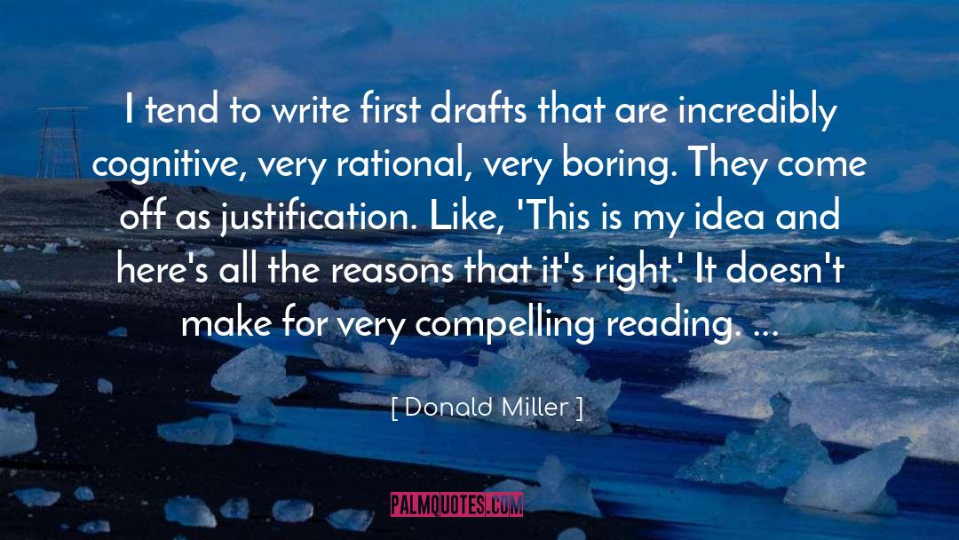 First Drafts quotes by Donald Miller