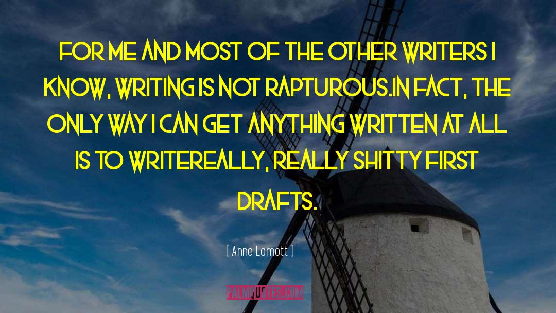 First Drafts quotes by Anne Lamott