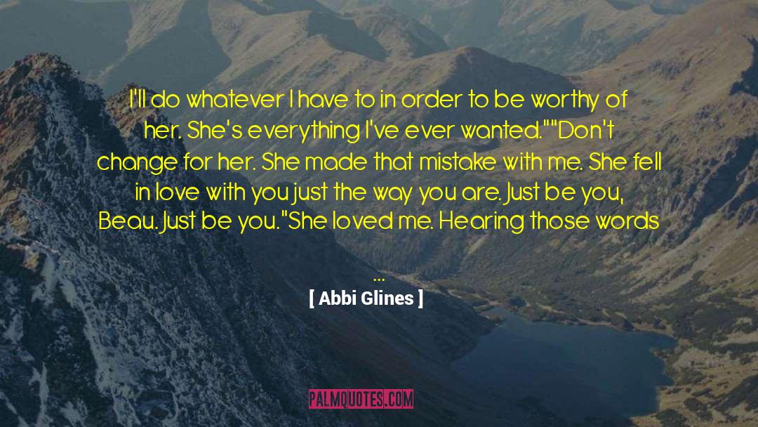 First Editions quotes by Abbi Glines