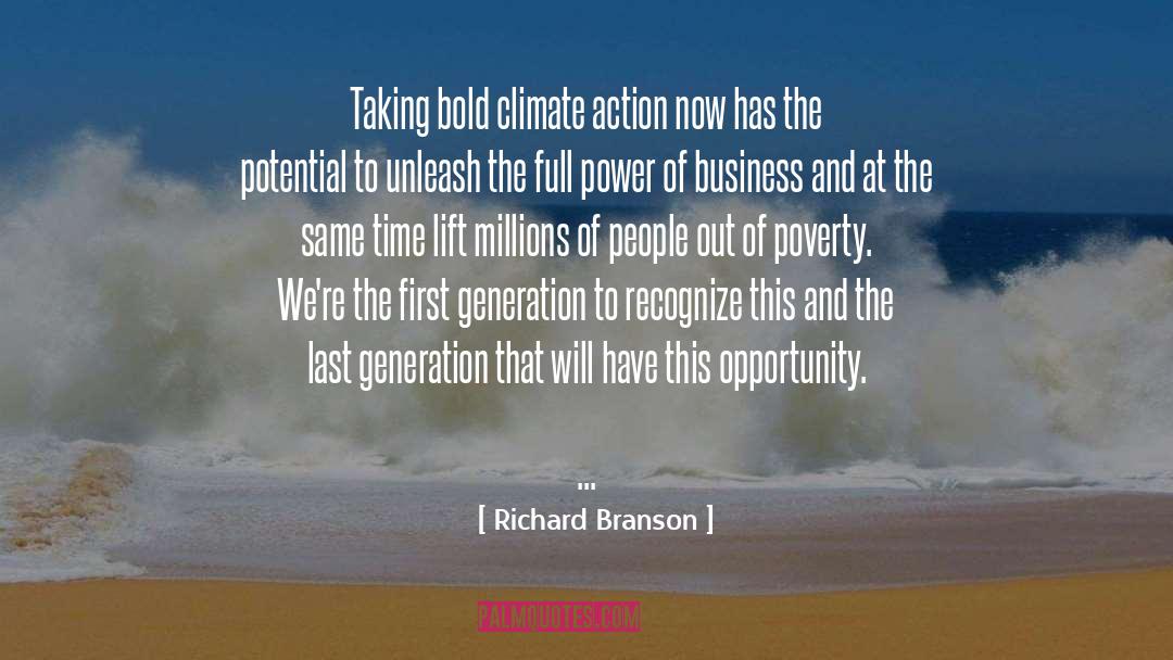 First Generation quotes by Richard Branson