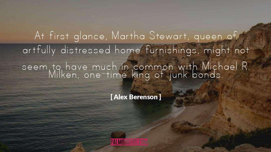First Glance quotes by Alex Berenson