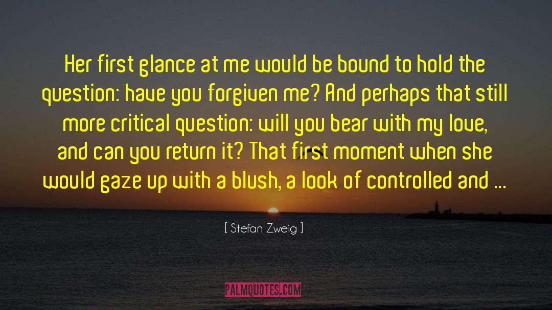First Glance quotes by Stefan Zweig
