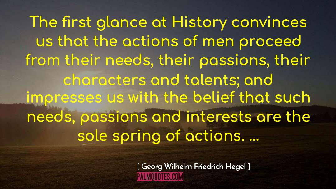 First Glance quotes by Georg Wilhelm Friedrich Hegel