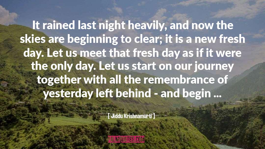 First Greeting quotes by Jiddu Krishnamurti