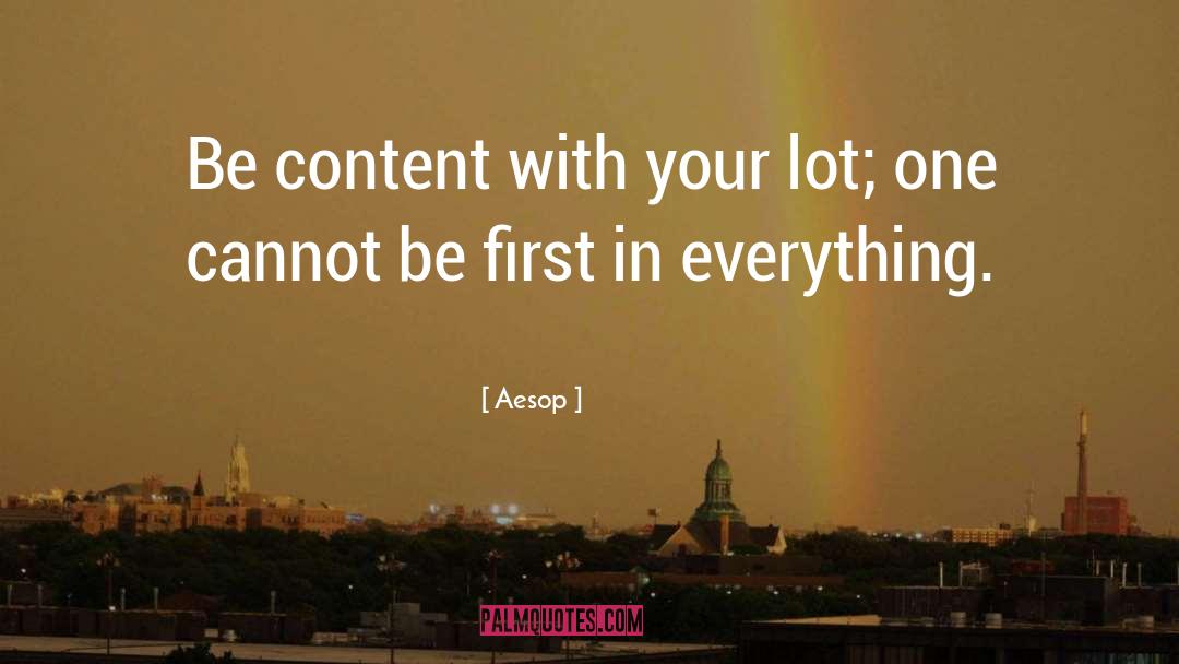First Ideas quotes by Aesop