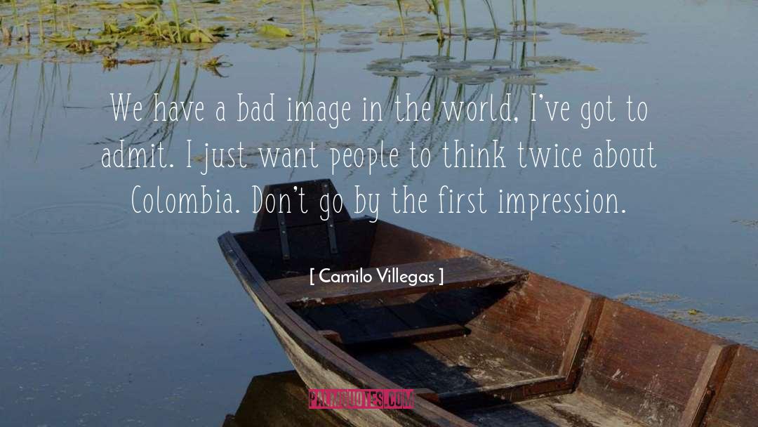 First Impression quotes by Camilo Villegas