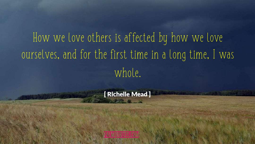 First In A Series quotes by Richelle Mead