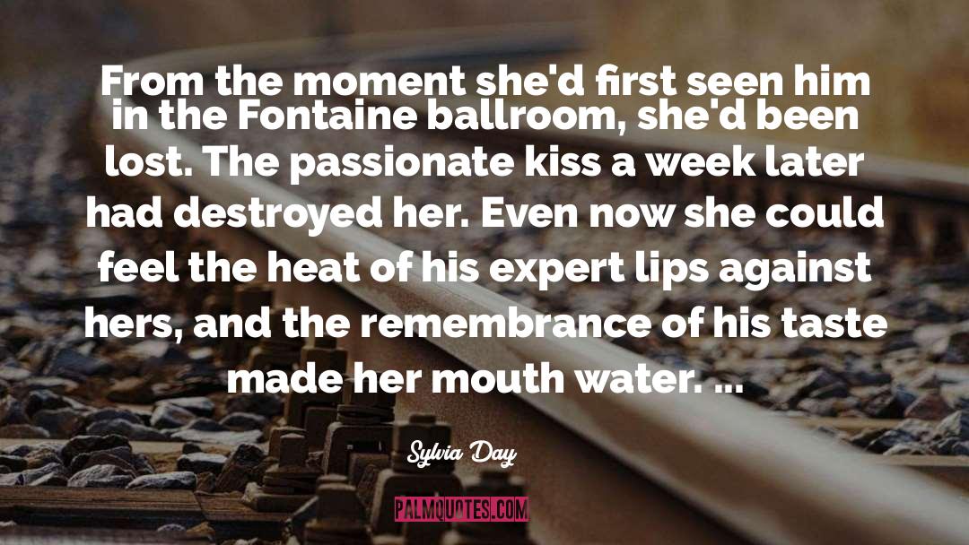 First Kiss History quotes by Sylvia Day