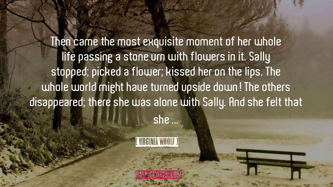 First Kiss quotes by Virginia Woolf
