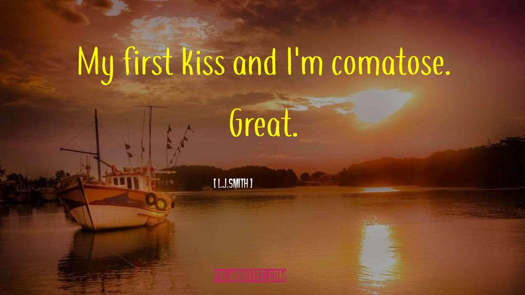 First Kiss quotes by L.J.Smith