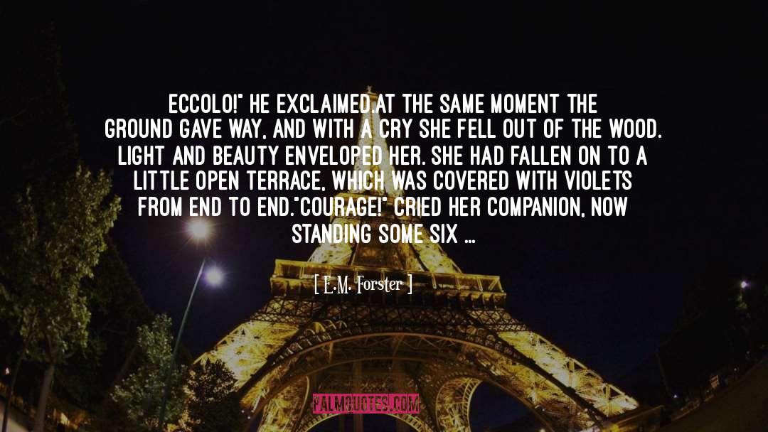 First Kiss quotes by E.M. Forster