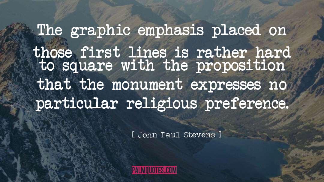 First Lines quotes by John Paul Stevens