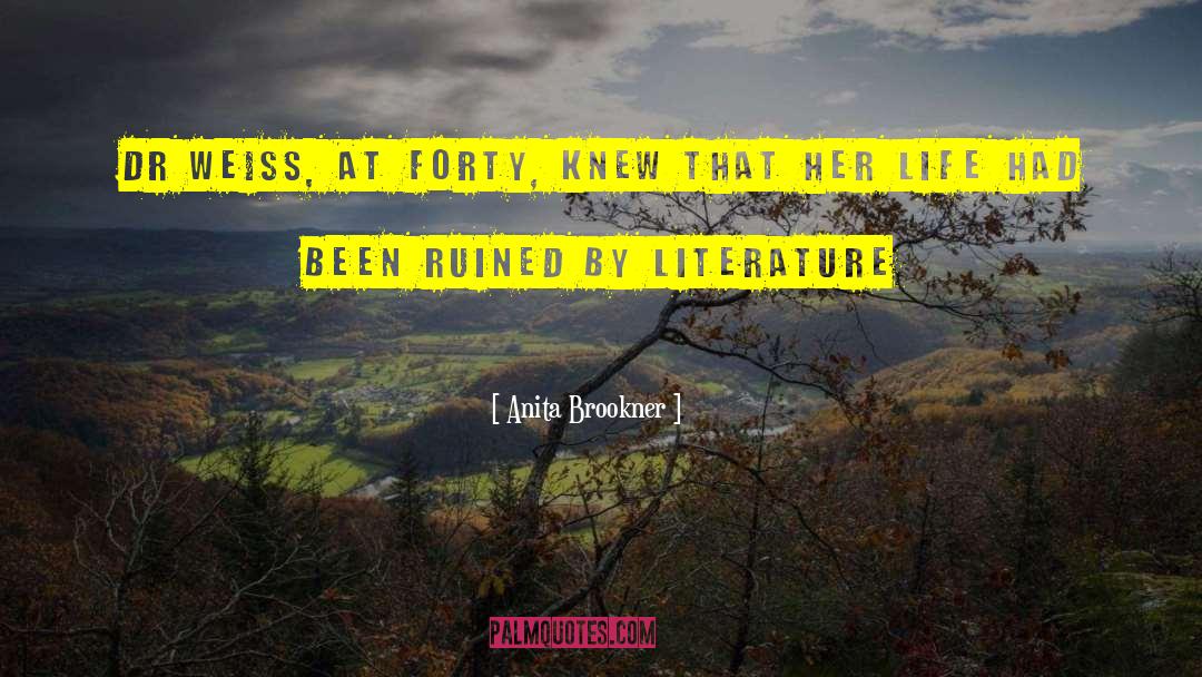 First Lines quotes by Anita Brookner