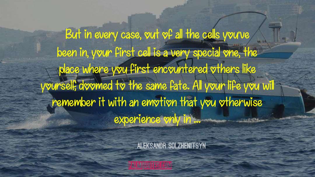 First Love quotes by Aleksandr Solzhenitsyn