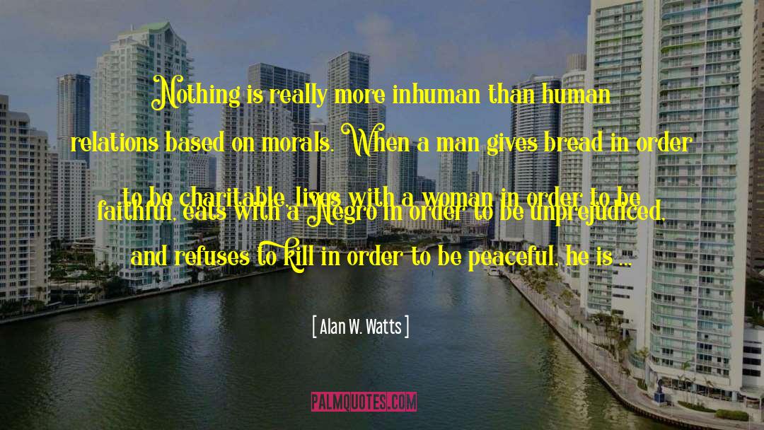 First Man And Woman quotes by Alan W. Watts