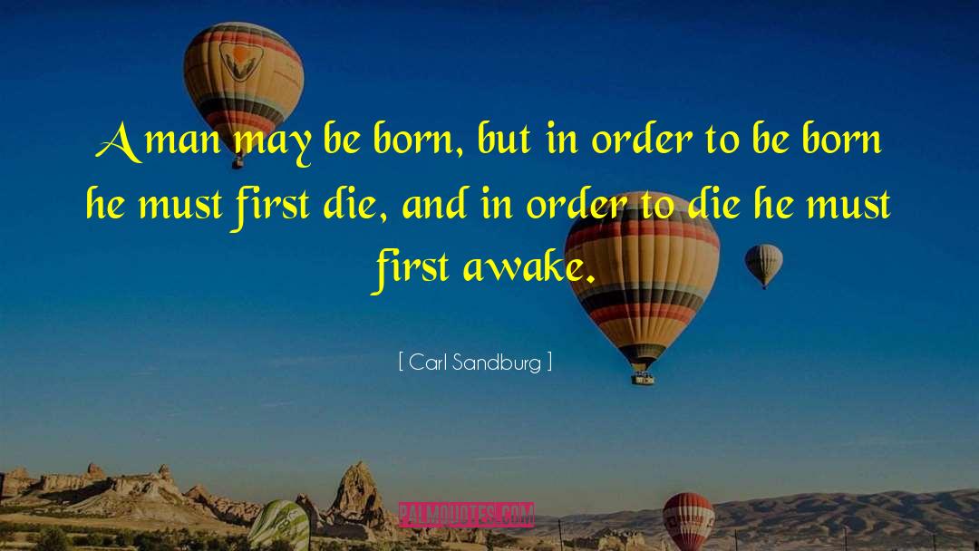 First Man In Space quotes by Carl Sandburg