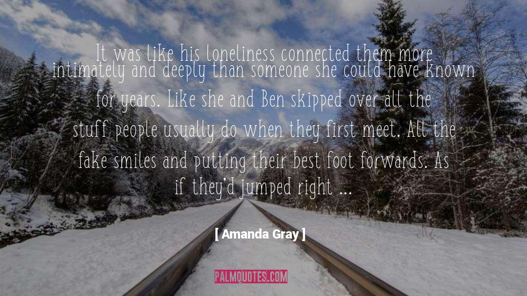 First Meet quotes by Amanda Gray