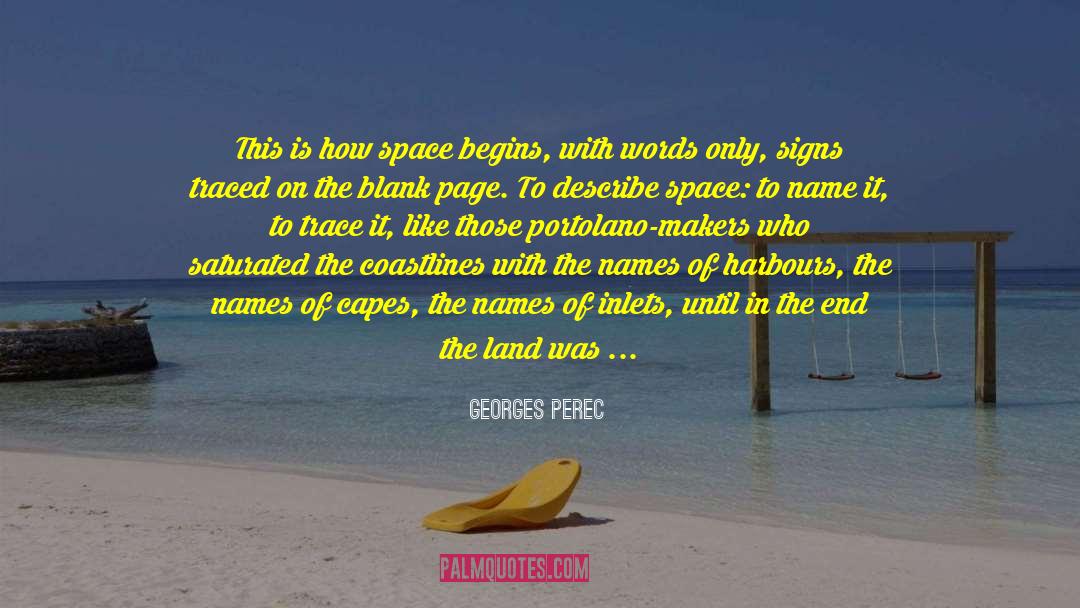 First Names quotes by Georges Perec