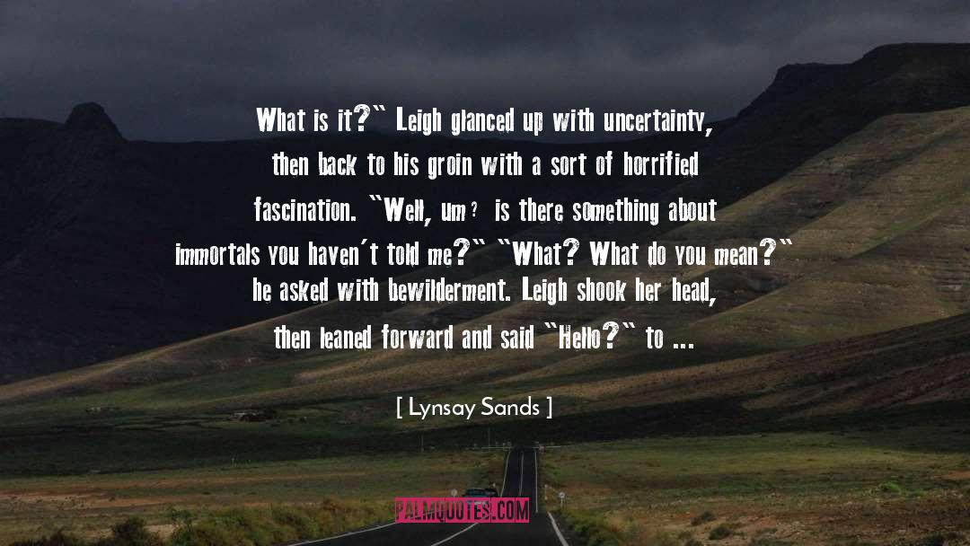 First Names quotes by Lynsay Sands