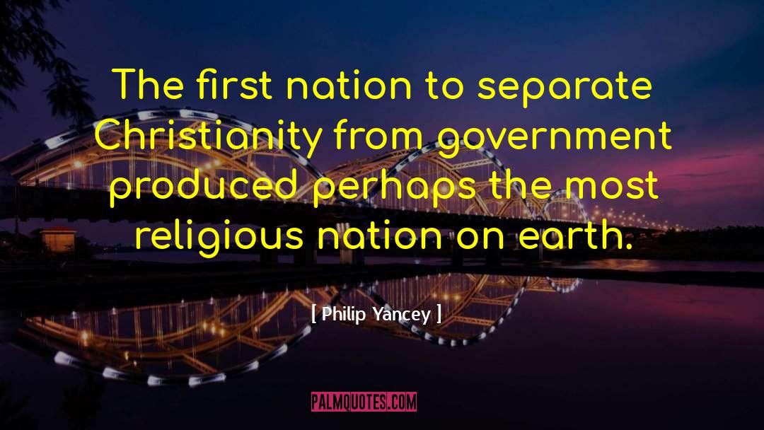 First Nation quotes by Philip Yancey