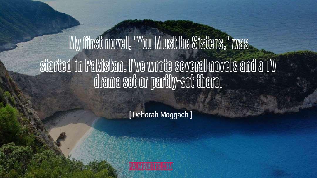 First Novel quotes by Deborah Moggach