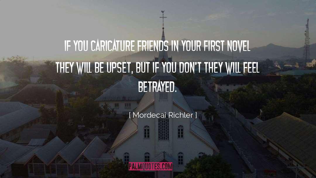 First Novel quotes by Mordecai Richler