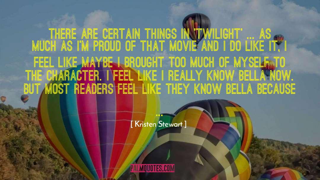 First Person Narrative quotes by Kristen Stewart