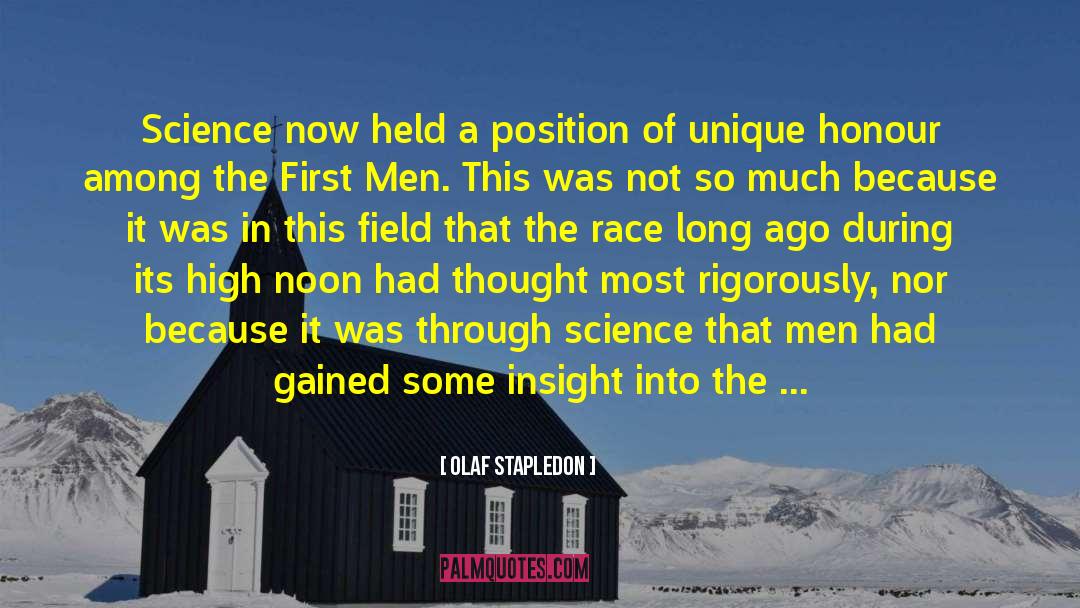 First Position quotes by Olaf Stapledon