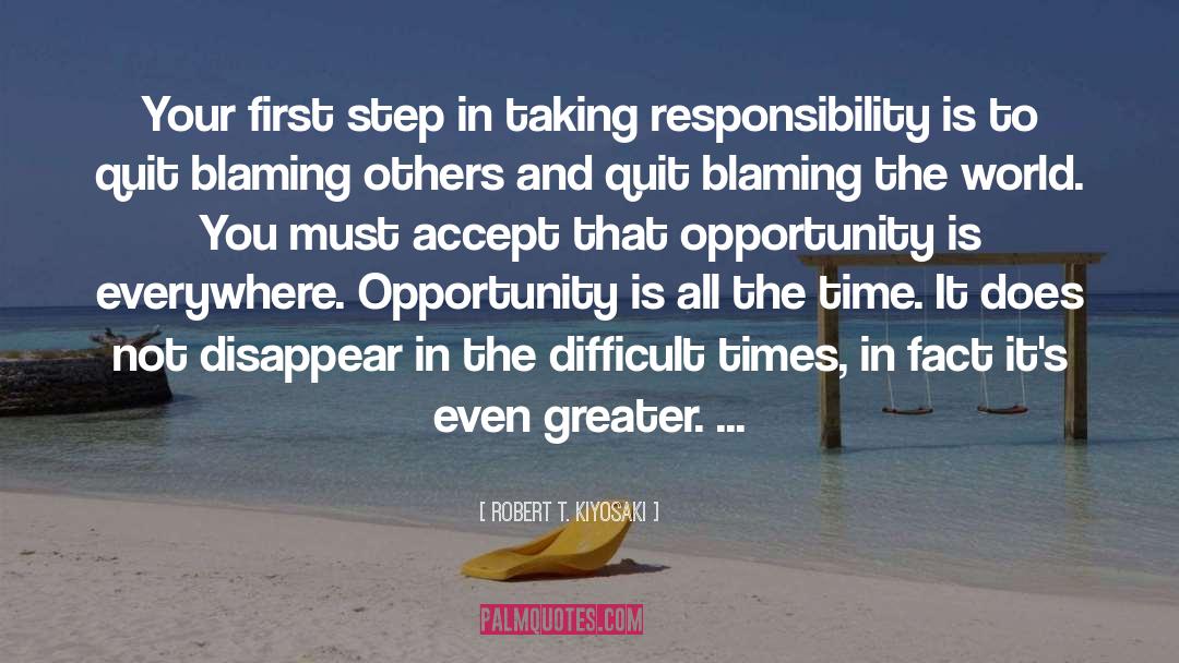 First Step quotes by Robert T. Kiyosaki