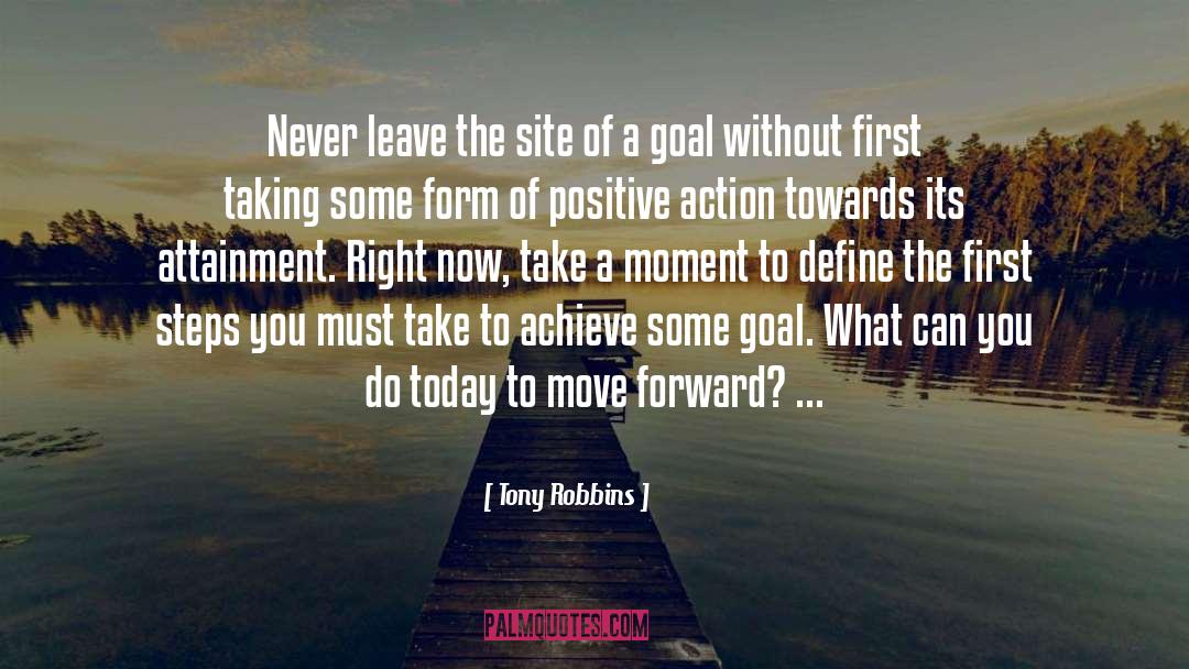 First Steps quotes by Tony Robbins