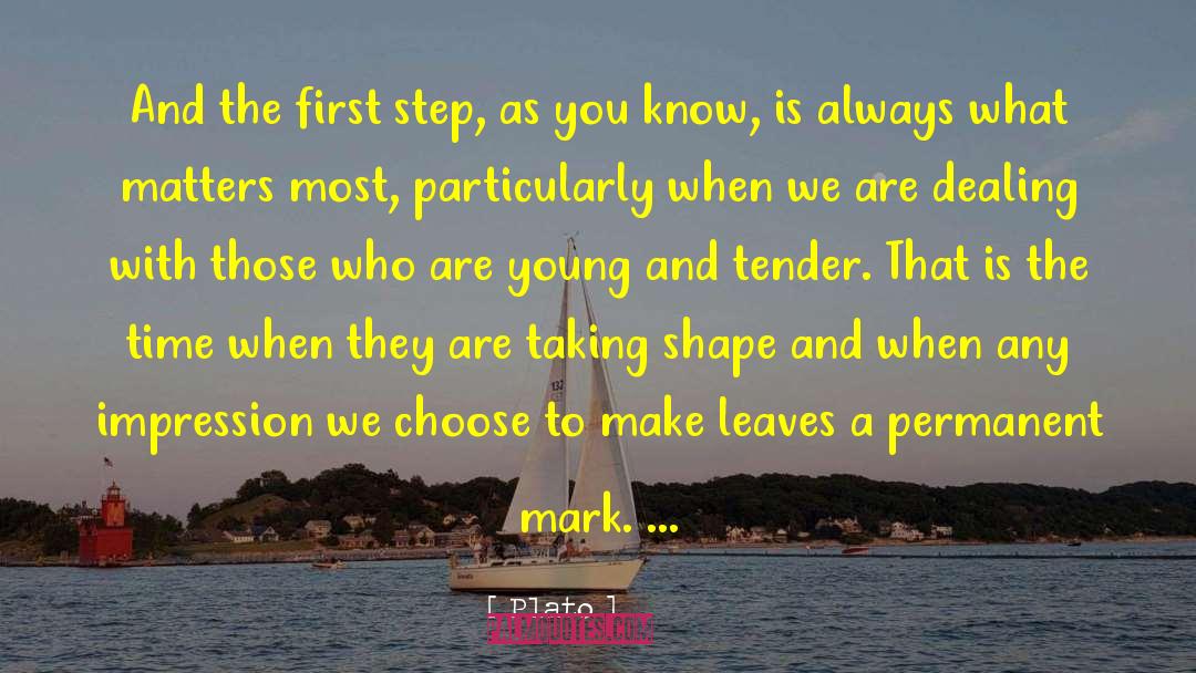 First Steps quotes by Plato