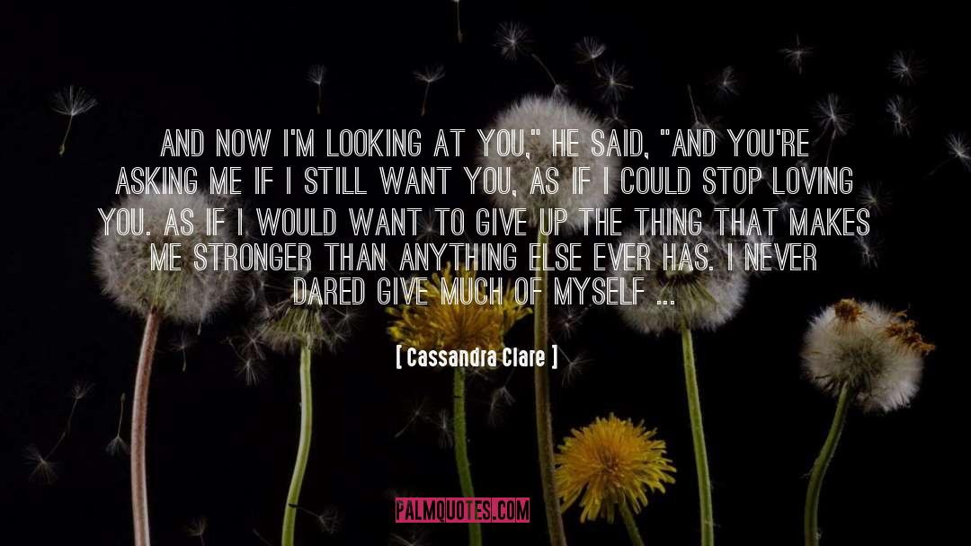 First Time I Saw You quotes by Cassandra Clare