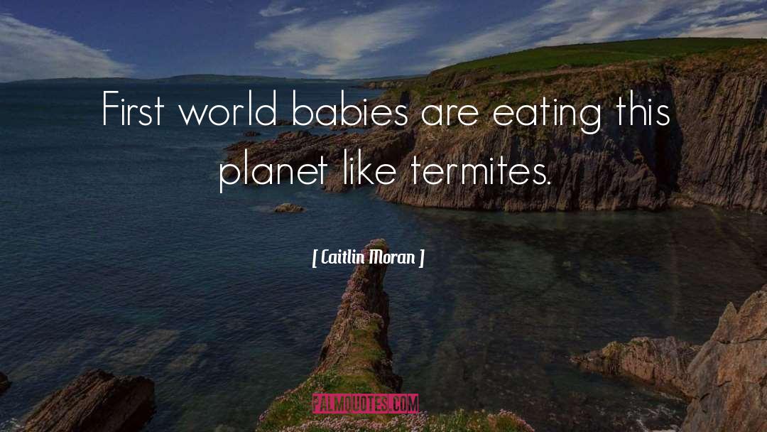 First World quotes by Caitlin Moran