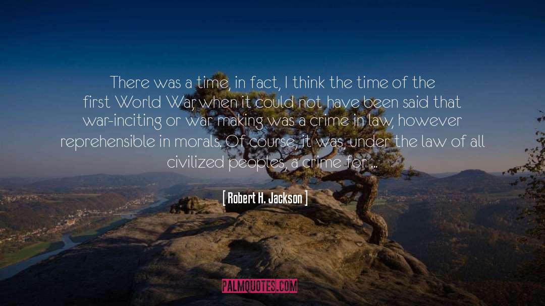 First World War quotes by Robert H. Jackson