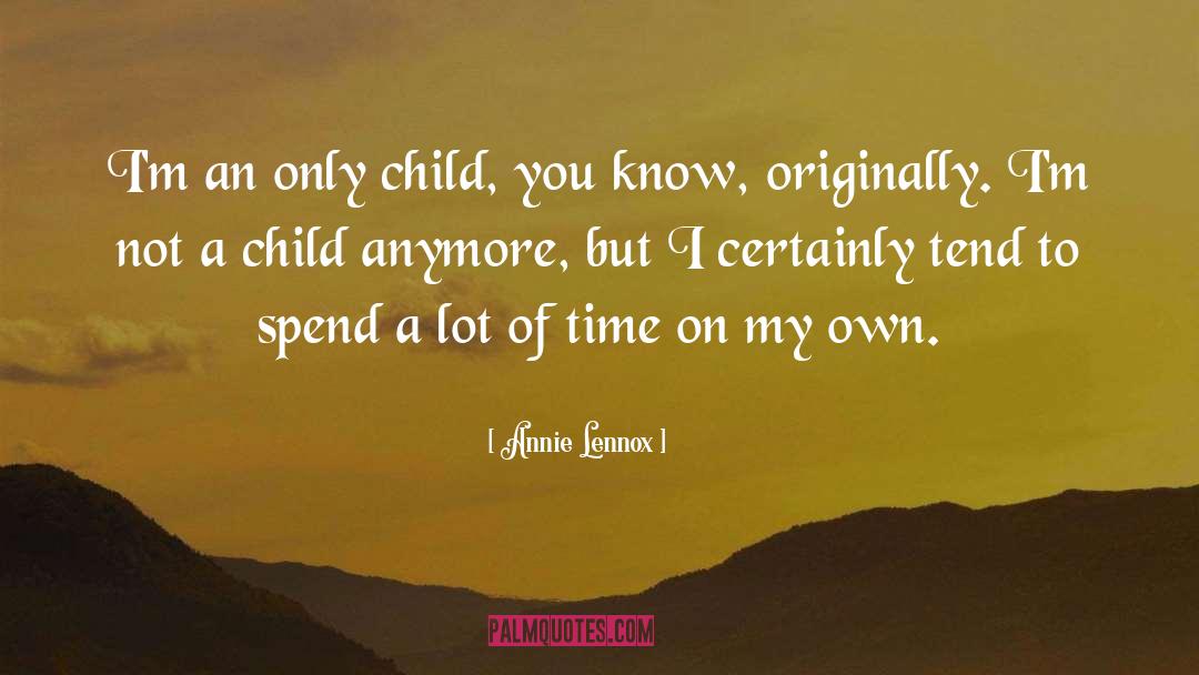 Firstborn Children quotes by Annie Lennox