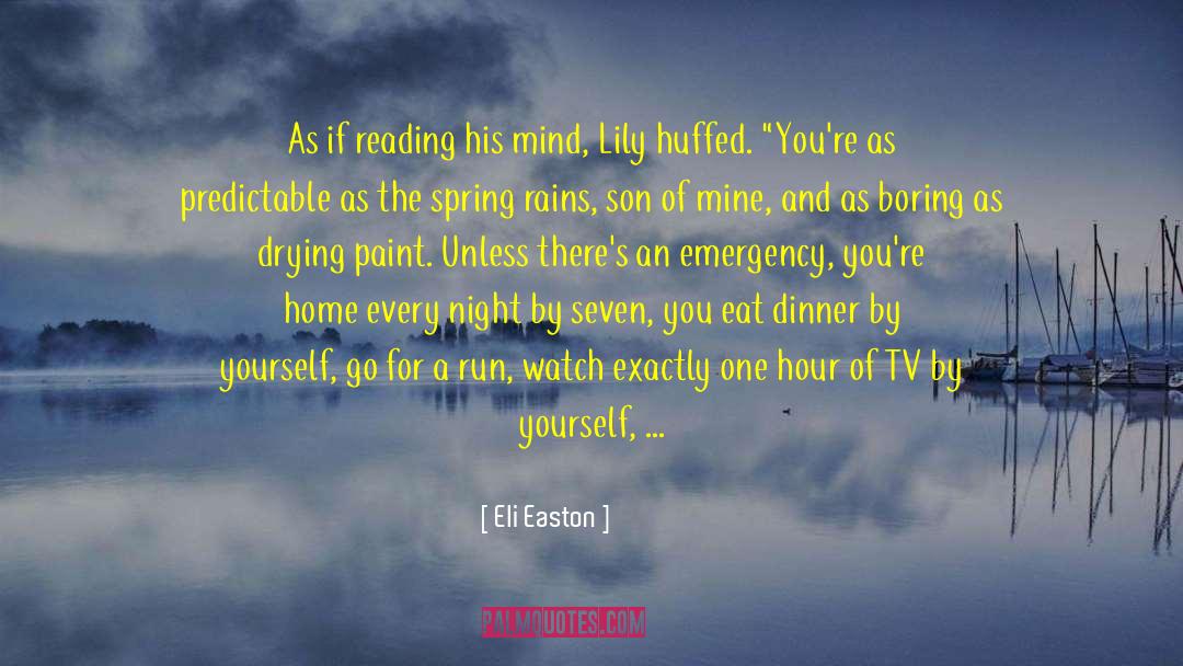 Firstborn Son quotes by Eli Easton