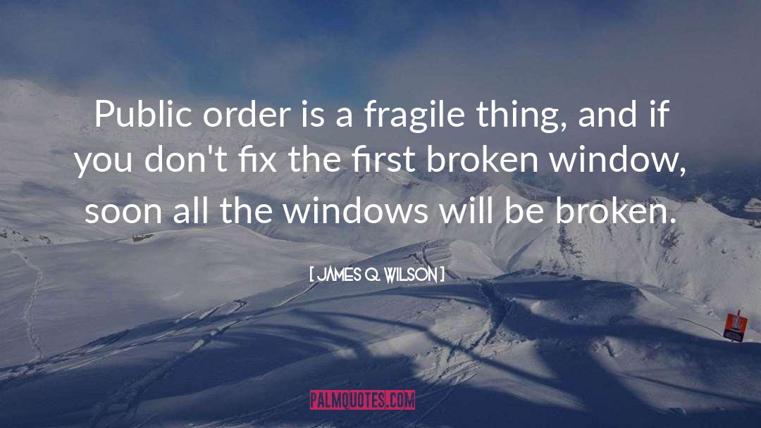 Firsts And Lasts quotes by James Q. Wilson