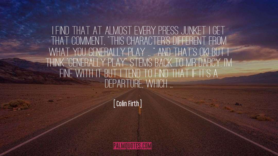 Firth quotes by Colin Firth