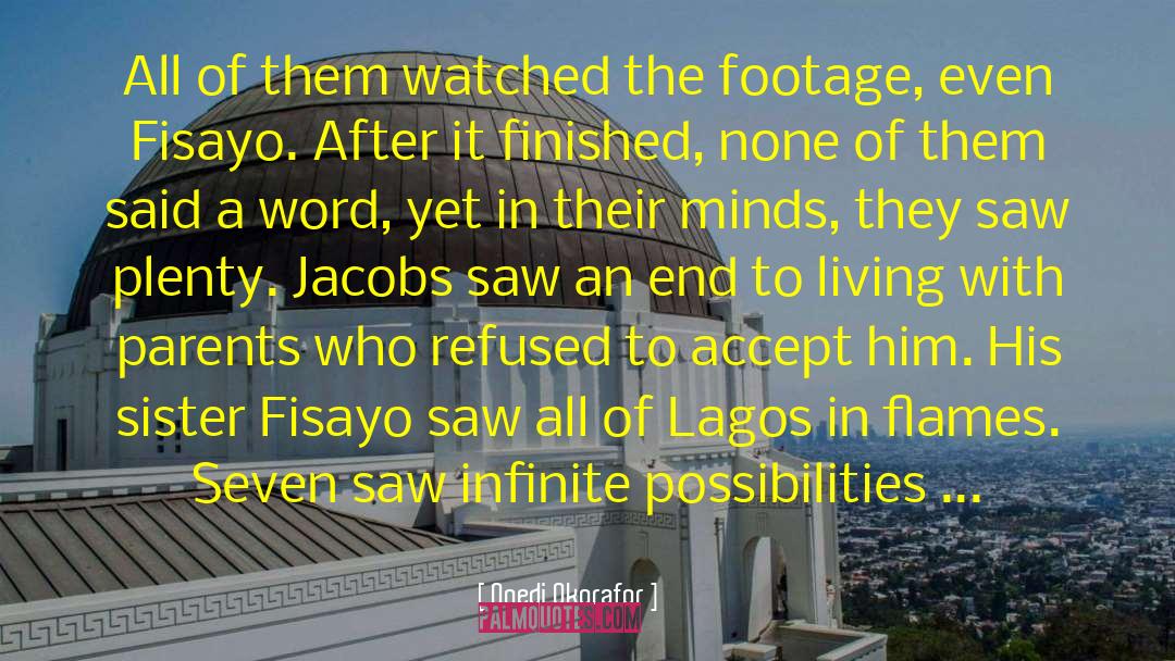 Fisayo Adarabioyo quotes by Nnedi Okorafor