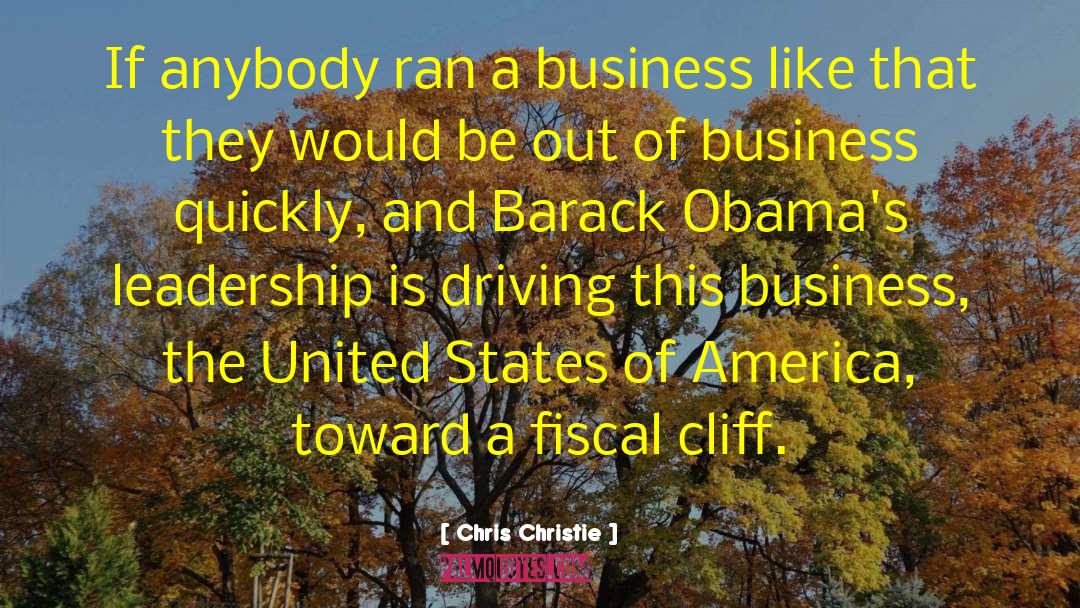 Fiscal Cliff quotes by Chris Christie