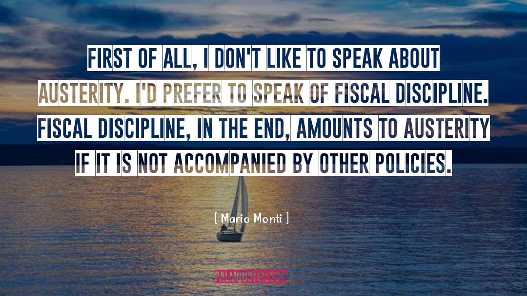 Fiscal quotes by Mario Monti