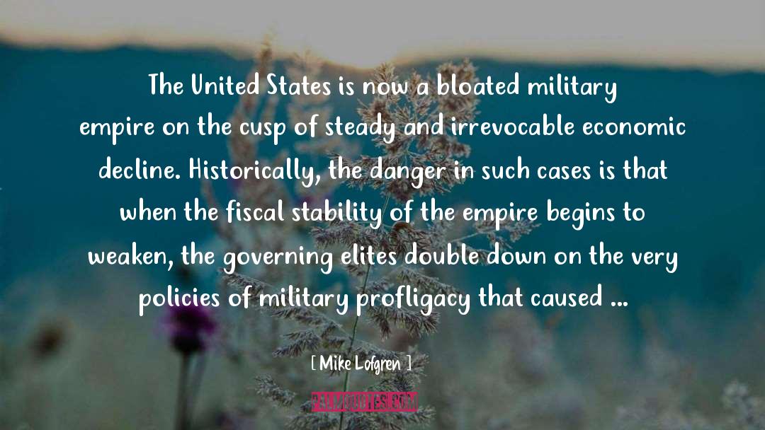 Fiscal quotes by Mike Lofgren