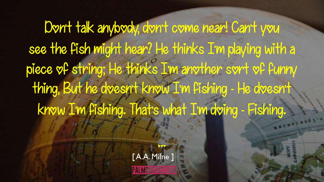 Fish Centaur quotes by A.A. Milne