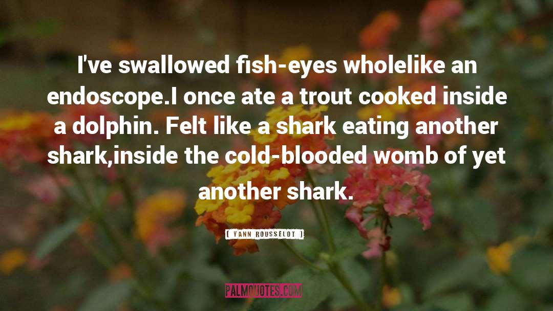 Fish Instagram quotes by Yann Rousselot