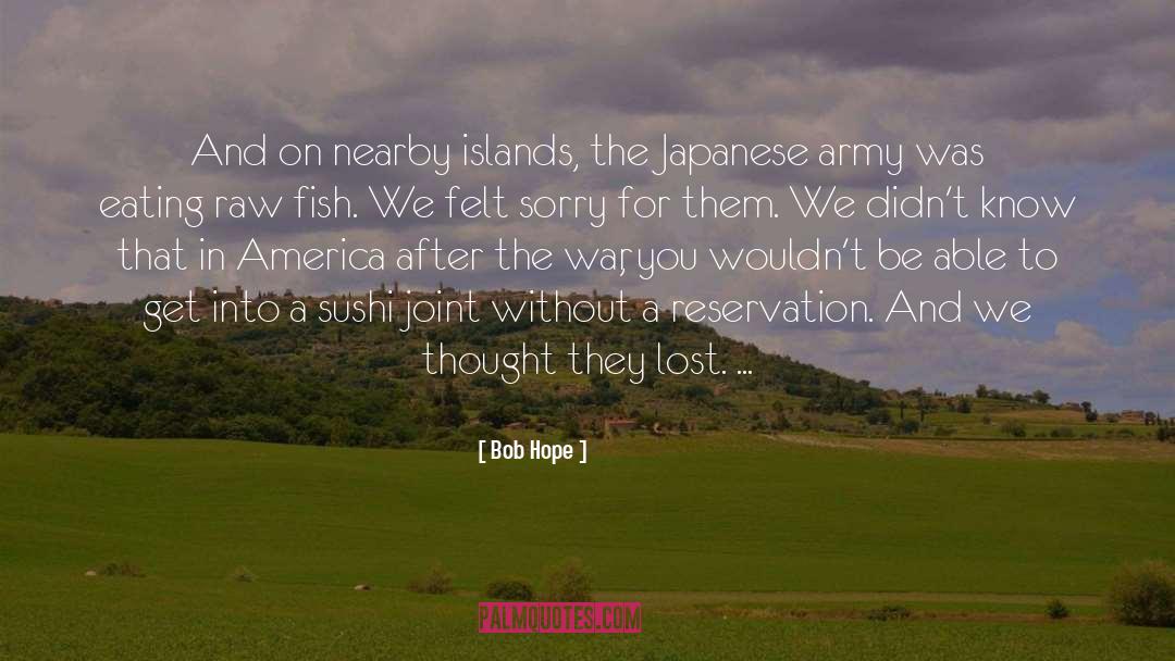 Fish quotes by Bob Hope