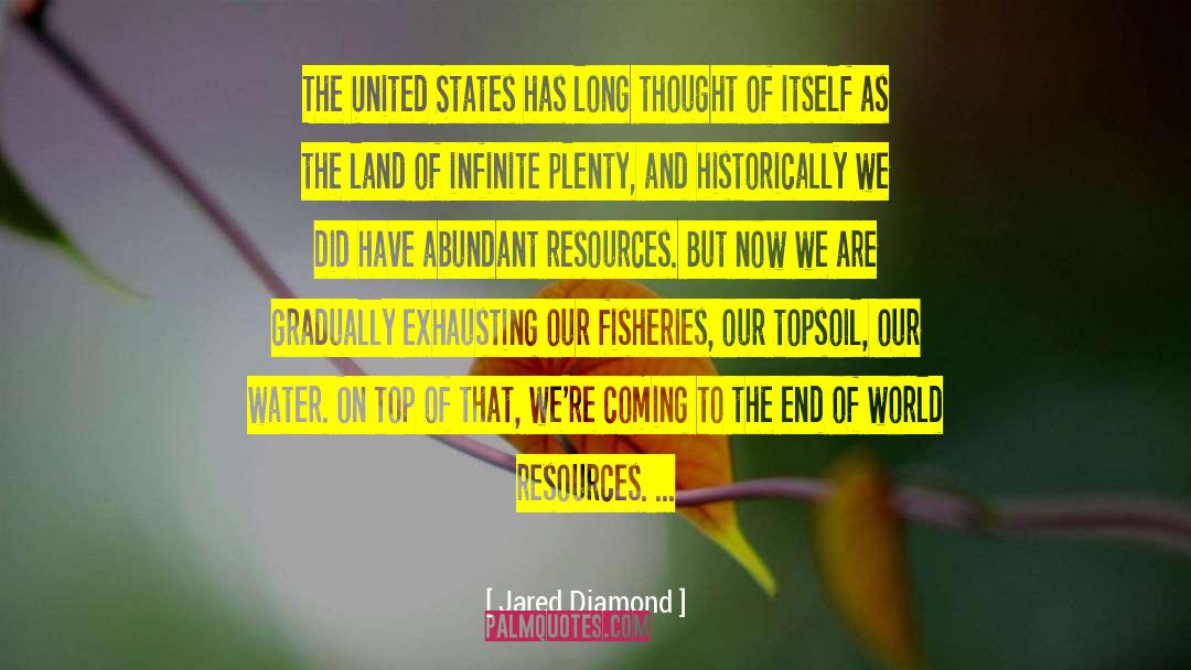 Fisheries quotes by Jared Diamond
