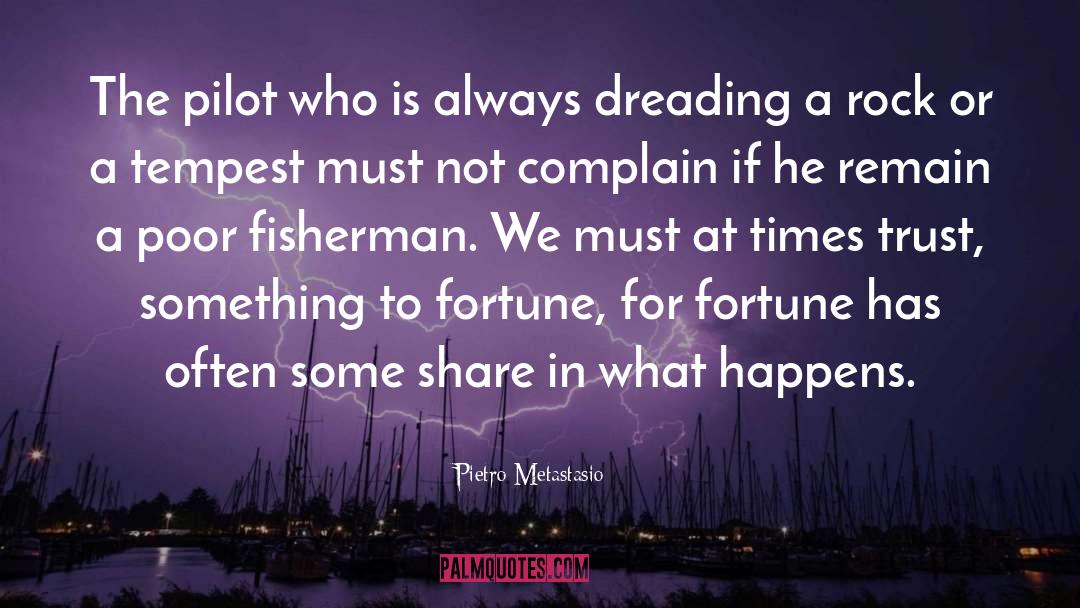 Fisherman quotes by Pietro Metastasio